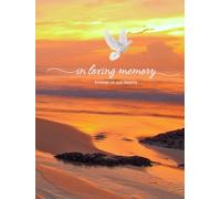 Sunset Funeral Guest Book: 200 Entries | Memorial Guest Book | Space for Commemoration, Family Tree, Condolences & Gift Recorder