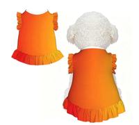 Sunset Gradient XS Vêtements pour petits chiens - Tenue d'été mignonne pour chiot, doux et respirant