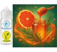 Sunset Honey - pamplemousse-romarin-miel arôme concentré - Vegan - Sasami - 10 ml