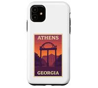 Sunset in Athens Georgia Sunrise Dawn Voyage Art Graphic Coque pour iPhone 11