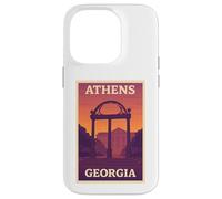 Sunset in Athens Georgia Sunrise Dawn Voyage Art Graphic Coque pour iPhone 14 Pro