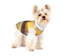 Sunset in Barcelona Gilet pour chien en coton respirant confortable et élégant Taille M