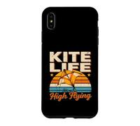 Sunset Kite Life High Flying Rétro Vintage Coque pour iPhone XS Max