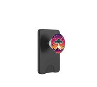 Sunset Mountain Enlèvement Alien Space ecraft Outer Space PopSockets PopWallet pour MagSafe