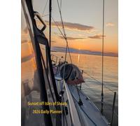 Sunset Off Isles Of Shoals 2026 Daily Planner: 8.5 x 11 Inches 82 Pages Including This Book Belongs To, Year At A Glance, 12 Monthly Pages, Daily ... Paper To Keep Track Of Important Things