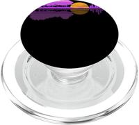 Sunset Reflection Nature and Cityscape Paysage Minimaliste PopSockets PopGrip pour MagSafe