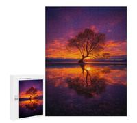 Sunset Reflections Nature's Artistry Puzzle 500 Pièces Educa Jouet en Bois Cadeau Unique Décoration Intérieure Jeu Éducatif Challenge Toy Adultes Et Enfants À Partir De 14 Ans 500 PCS