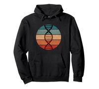 Sunset Science ADN Génétique Grunge Retro Biologie Généalogie Sweat à Capuche