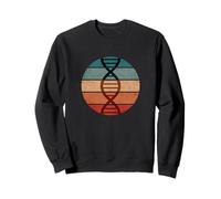 Sunset Science ADN Génétique Grunge Retro Biologie Généalogie Sweatshirt