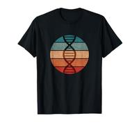 Sunset Science ADN Génétique Grunge Retro Biologie Généalogie T-Shirt