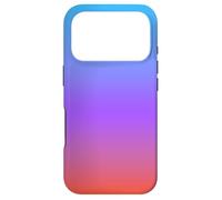 Sunset Sky Gradient - Blue Purple Orange Ombre Coque pour iPhone 17 Pro