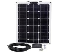Sunset Solar-Set SM 50L 110263 Installation thermique solaire 50 Wp avec régulateur de charge, avec câble de raccordement