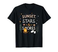 Sunset Stars and S’mores Vibes. T-Shirt