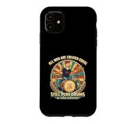 Sunset The Best Joue Encore de la Batterie dans Les années 70 Coque pour iPhone 11