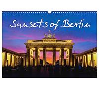 Sunsets of Berlin (Wall Calendar 2026 DIN A3 landscape), CALVENDO 12 Month Wall Calendar: The German capital in the wonderful light of the evening sun
