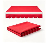 Sunsetter Retractable Sun Shade, Tissu Oxford imperméable | Couverture résistante aux UV, sans cadre, coupe personnalisée, porte de patio, cour, dimensions (11,8 x 16 ft/2,5 x 4,8 m)