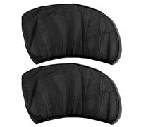 Sunshade de soleil à l'épreuve des moustiques pour les voitures | Rideaux de fenêtre de voiture en filet | Ensemble de 2 fenêtres de voiture à coupe UV extensible Net Excellente protection de la confi