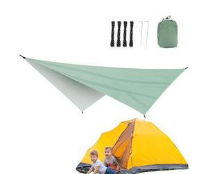 Sunshade Tarp - Picnic Relaxation Barrier, Family Outings Component, Portable Shelter System | Efficient Backyard Accessory, Reliable Weatherproof Blocking Accessory for Summer Events Travel Leisure