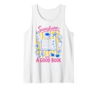 Sunshine and A Good Book Summer Reading Beach Reads Bookworm Débardeur