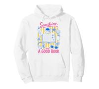 Sunshine and A Good Book Summer Reading Beach Reads Bookworm Sweat à Capuche