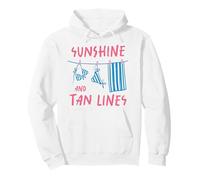 Sunshine and Tan Lines Summer Beach Vacation Maillots de Bain Bikini Sweat à Capuche