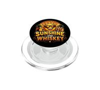 Sunshine and Whiskey Drôle Bourbon Lover Beach Drinking PopSockets PopGrip pour MagSafe