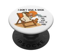 Sunshine and Wine Lovers Beach & Wine It's 5 O'Clock Summer PopSockets PopGrip Adhésif