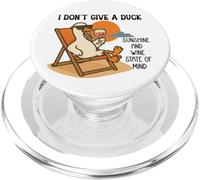 Sunshine and Wine Lovers Beach & Wine It's 5 O'Clock Summer PopSockets PopGrip pour MagSafe