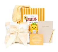 Sunshine Box Paniers cadeaux « Get Well Soon » pour femme - Cadeaux « Thinking of You », cadeaux confortables et emballage de soins pour le confort et le soutien émotionnel - Idéal pour se rétablir,