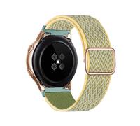 (Sunshine) Bracelet en nylon pour Samsung Galaxy Watch 4/Classic/46 mm/Active 2/Gear S3/Amazfit élastique
