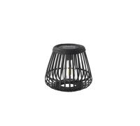 Sunshine Glimmer Lampe De Table Solaire Mobile Outdoor Noir/Bambou