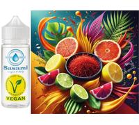 Sunshine Gold - safran, citron, pamplemousse & citron vert arôme concentré - Vegan - Sasami - 100 ml