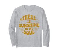 Sunshine in My Soul Retro Positive Vibes Manche Longue