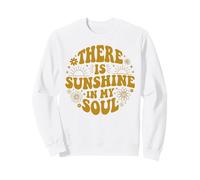 Sunshine in My Soul Retro Positive Vibes Sweatshirt