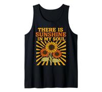 Sunshine in My Soul Sunflower Automne Vêtements pour Femme Débardeur