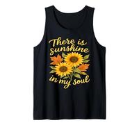 Sunshine in My Soul Sunflower Automne Vêtements pour Femme Débardeur