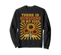 Sunshine in My Soul Sunflower Automne Vêtements pour Femme Sweatshirt