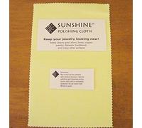 Sunshine Lot de 6 chiffons de polissage pour bijoux en argent sterling, or, laiton et cuivre