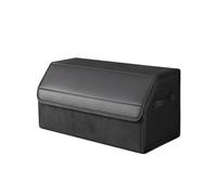 sunshine sky Boîte de rangement pliable en cuir pour coffre de voiture, étanche, résistante à l'usure, pour SUV, berline, organiseur de camping, boîte de classification domestique (taille moyenne)