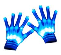 Sunshine smile Blitz Gants Lumineux à LED, Gants Clignotants LED Lumineux, D'émission de Lumière Eclairage Clignotant, pour Enfants Adultes Halloween Noël Carnaval Fête Club Soireé Festival