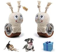 Sunshine smile Jouets à Couinement pour Chiens,Jouet Chien Couineur Interactif,Peluche,Interactifs Chiens Jouets à Mâcher,Jouet Reniflant Chien