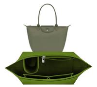 Sunshine smile Organiseur Pliage Insert L Organisateur pour Sac Longchamp-L, pour Sac Longchamp, avec Poches Multifonctions, Grande Capacité Sac à Main