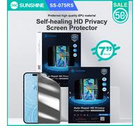 SUNSHINE SS-075RS Film Hydrogel de confidentialité HD auto-cicatrisant Compatible avec tous les modèles de moins de 7 pouces pour protéger l'écran du téléphone SS-075RS