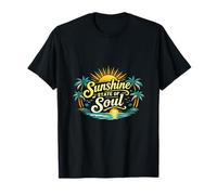 Sunshine State Soul Vintage Palmier Sunburst T-Shirt