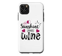 Sunshine & Wine Book Club Merch,Read Between The Wines Women Coque pour iPhone 11 Pro Max