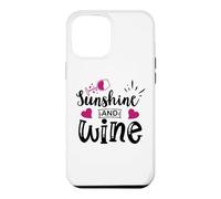 Sunshine & Wine Book Club Merch,Read Between The Wines Women Coque pour iPhone 12 Pro Max