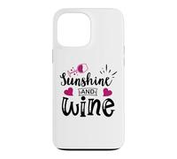 Sunshine & Wine Book Club Merch,Read Between The Wines Women Coque pour iPhone 13 Pro Max