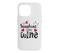 Sunshine & Wine Book Club Merch,Read Between The Wines Women Coque pour iPhone 14 Pro Max