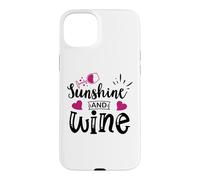 Sunshine & Wine Book Club Merch,Read Between The Wines Women Coque pour iPhone 15 Plus