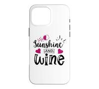 Sunshine & Wine Book Club Merch,Read Between The Wines Women Coque pour iPhone 16 Pro Max